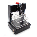 150x130MM PCB Universal Test Stand - PCBA Test Rack Embryo Frame with 4 Acrylic Boards, DIY Circuit Board Fixture Testing Jig for Electronic Component Testing & PCB Assembly Validation