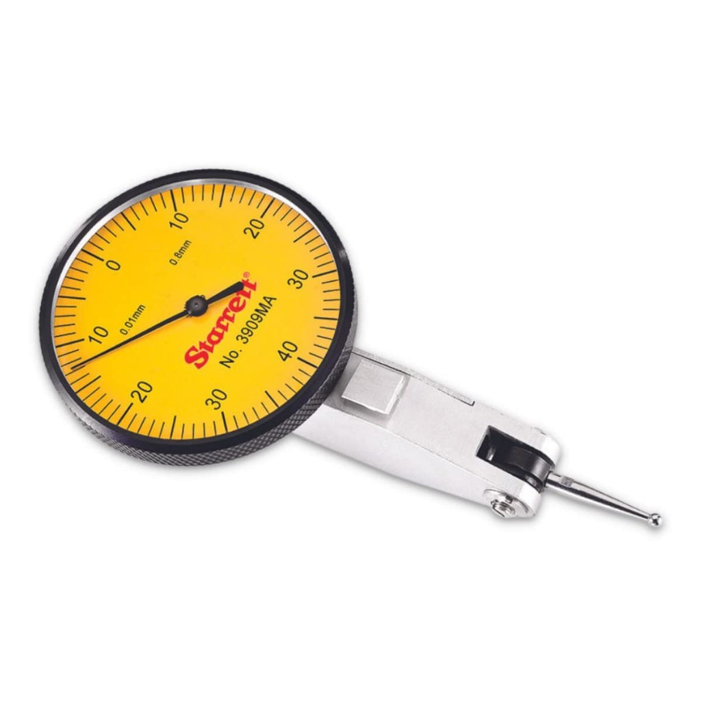 Starrett Dial Test Indicator, 1-9/16" Dia, .0005" Graduation, .030" Range
