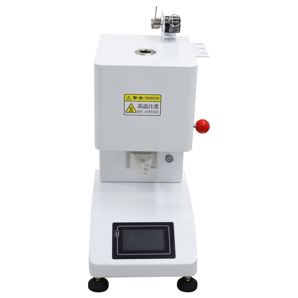 Automatic Melt Flow Rate Tester Melt Index Instrument MFR MVR Tester Indexer Flow Rate Meter with Touch Screen and Printer for Polymer Plastic 110V 500W