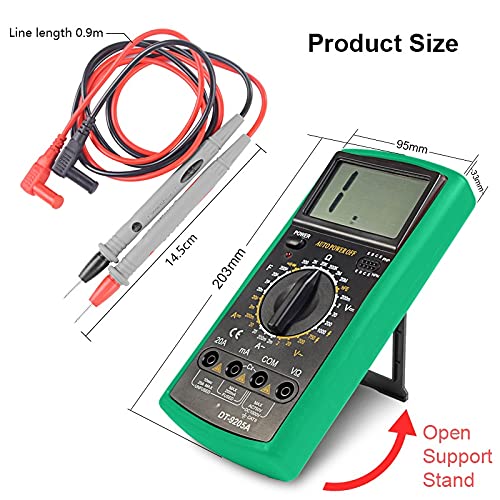 Professional Auto Tester multimeter Color Screen Ultrathin Intelligent Voltage Meter