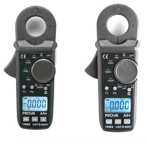 Taiwan Quality PROVA A5+ AC/DC TRMS Pocket Size Clamp Meter High Accuracy Mini Clamp Meters Amp Multimeter Voltmeter Pliers Ammeter in-Rush Current Tester NCV Multi Testers