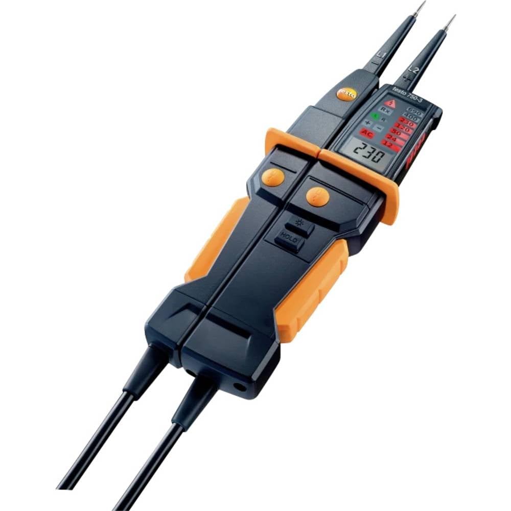 Testo 750-3 (0590 7503) Voltage Tester w/ 3-Digit LCD, GFCI Testing
