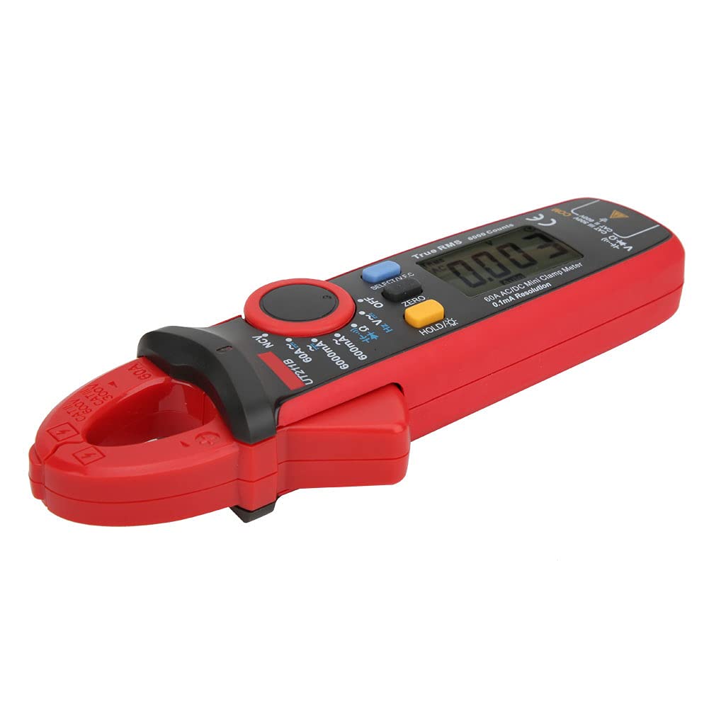 UT211B Mini Clamp Meter, ABS Portable Mini Precise Clamp Meter, Digital Clamp Meter, Clamp Multimeter for Current Measurements