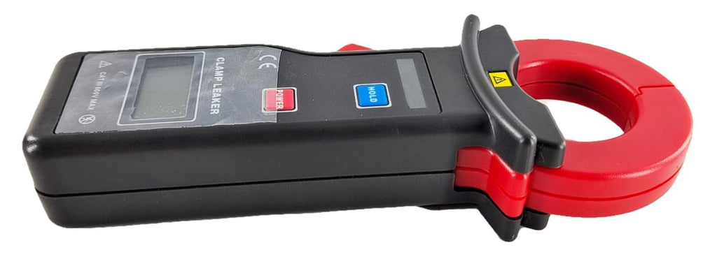 Leakage Current Clamp Meter AC Leakage Current Tester with Range 0.0mA～600A Jaw Size 35X40 mm for Electric Power Communication Meteorology Railroad Ects