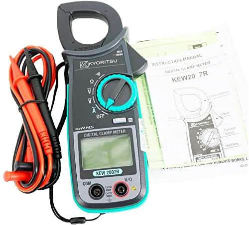 KYORITSU 2007R Digital AC Clamp Meter KEW 2007R Clamp Tester Fully Safety Jaw Accurate Reading