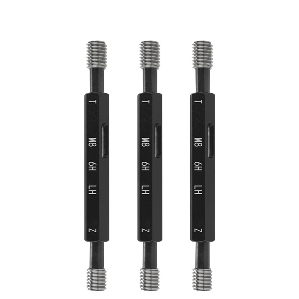 1 PCS 6H Left Hand M40-M47 Steel Mer-cury Gage Metric Fine Thread Plug Gauge wholesaleX5.0/4.0/3.0/2.0/1.5/1.25/1.0(M51X0.75-6H LH)