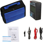 Megohmmeter Insulation Resistance Tester for Electric Motor Cable Switches Insulation Materials with Backlight Max Output Voltage 5000V Insulation Resistance Range 0.1MΩ to 200GΩ