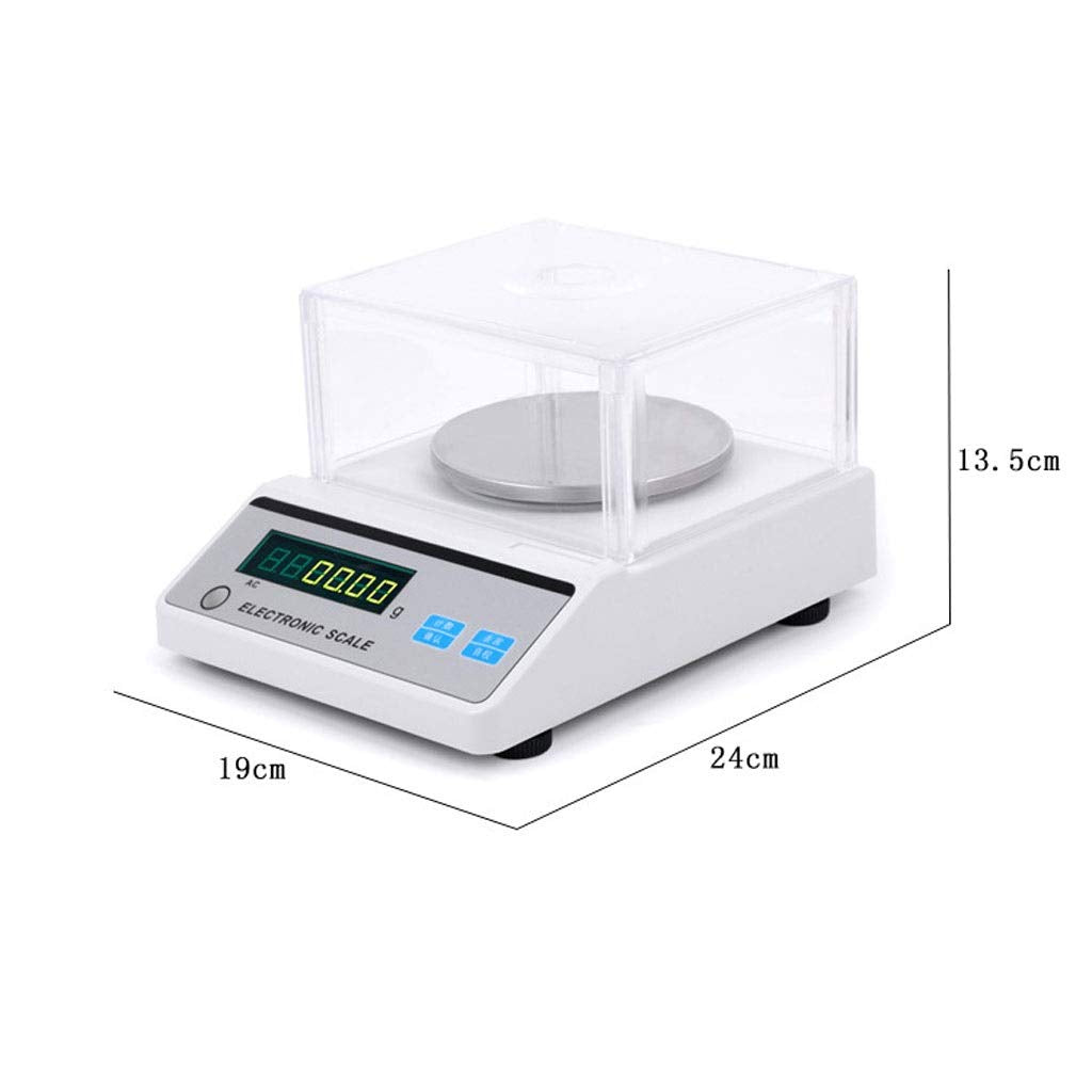 Electronic Precision Balance Lab Scale Counting Scientific Gram for Laboratory Jewelry Industrial Business Weighing Digital (B 300g/0.001g) (B 100g/0.001g)