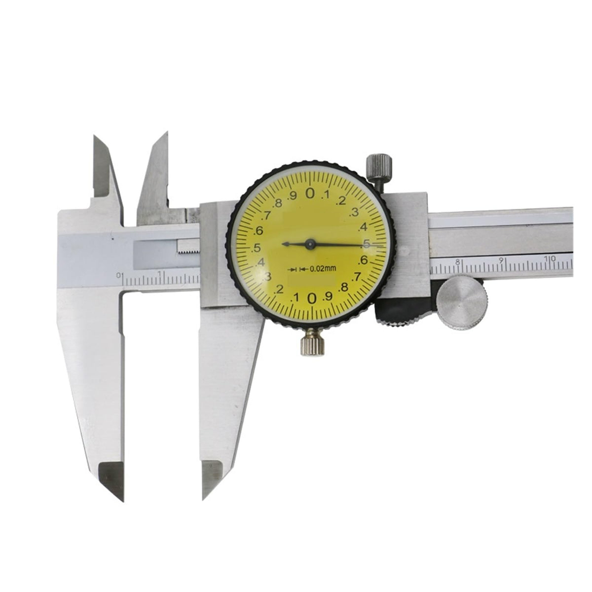 Vernier Calipers Vernier Dial Caliper 0-200 Mm 0.02 Shock-Proof Stainless Steel Calipers Micrometer