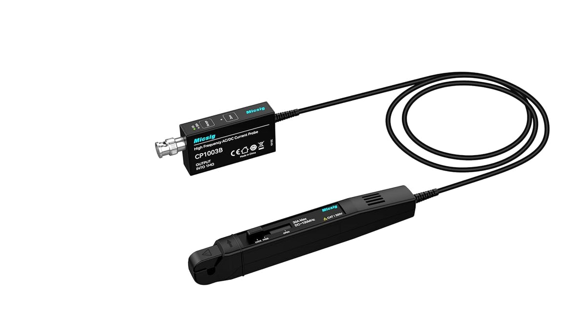 Micsig High Frequency AC/DC Current Probe CP503B, ±1% Accuracy