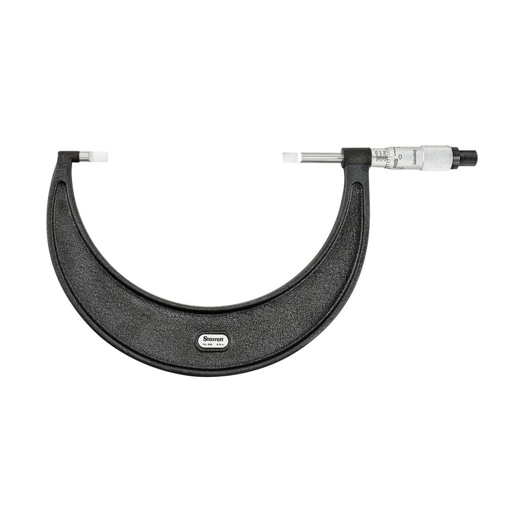 Starrett Blade Type Micrometer, 5-6" Range, .001" Graduation