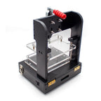 150x130MM PCB Universal Test Stand - PCBA Test Rack Embryo Frame with 4 Acrylic Boards, DIY Circuit Board Fixture Testing Jig for Electronic Component Testing & PCB Assembly Validation