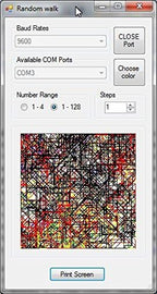 Random Number Generator (Green) - Incorporates a Visual Laboratory Grade Random Number Generator (RNG) Designed specifically for PSI Testing. Test for Psychokinesis (PK), Precognition and Telepathy.
