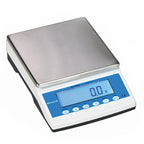 Brecknell MBS-1200 Precision Lab Balances, 1200 Gram Capacity, Large LCD, 6.9" Steel Top Plate, RS-232 Interface, Battery Powered