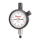 Starrett 81 Series Dial Indicator, 0-.125" Range, .0005" Graduation
