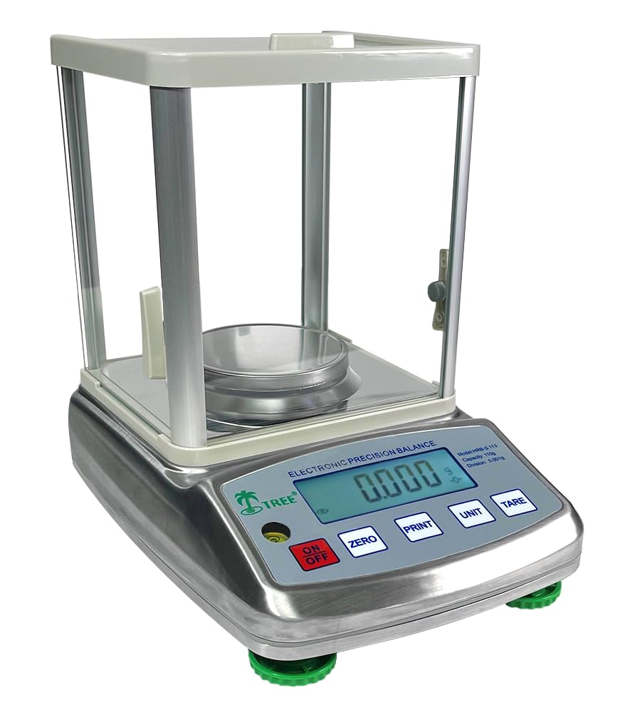 Stainless Steel Precision Balance, 1000 g x 0.01 g Digital Lab Scale