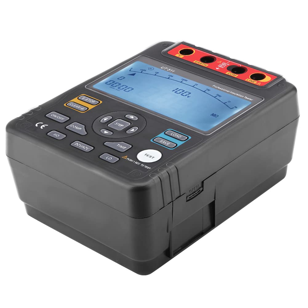 UT511 Auto Range Digital Insulation Resistance Tester Megohmmeter Voltmeter auto Range Digital Insulation Resistance Tester Voltmeter, megohmmeter for generators, highvoltage