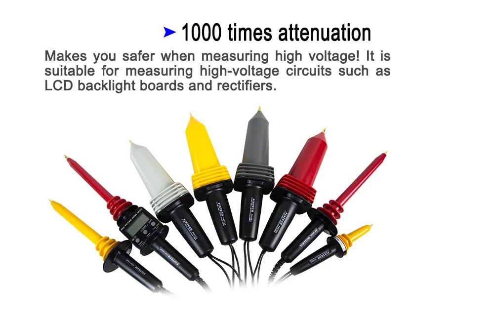 PINTECH High Voltage Probe 1000:1 Oscilloscope Probe 40MHz