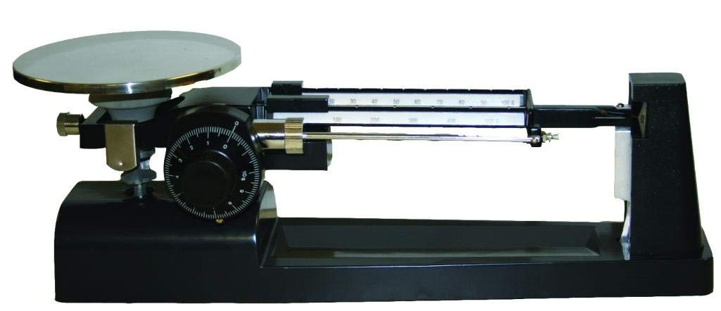 Walter Products B-350-W-O Economy Triple Beam Dial Balance with Weight Set, 2610 g Capacity