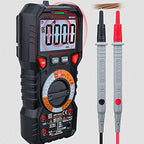 Professional Digital Multimeter RMS Auto Range 6000 Counts Live Voltage Temperature Meter