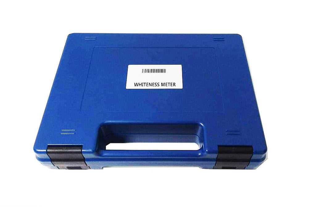 Digital Whiteness Meter Leucometer Digital Whiteness Tester Material Surface White Measurement R457 Blue Light for White Paper/Flour/Paint/Lime W-hiteness Detector