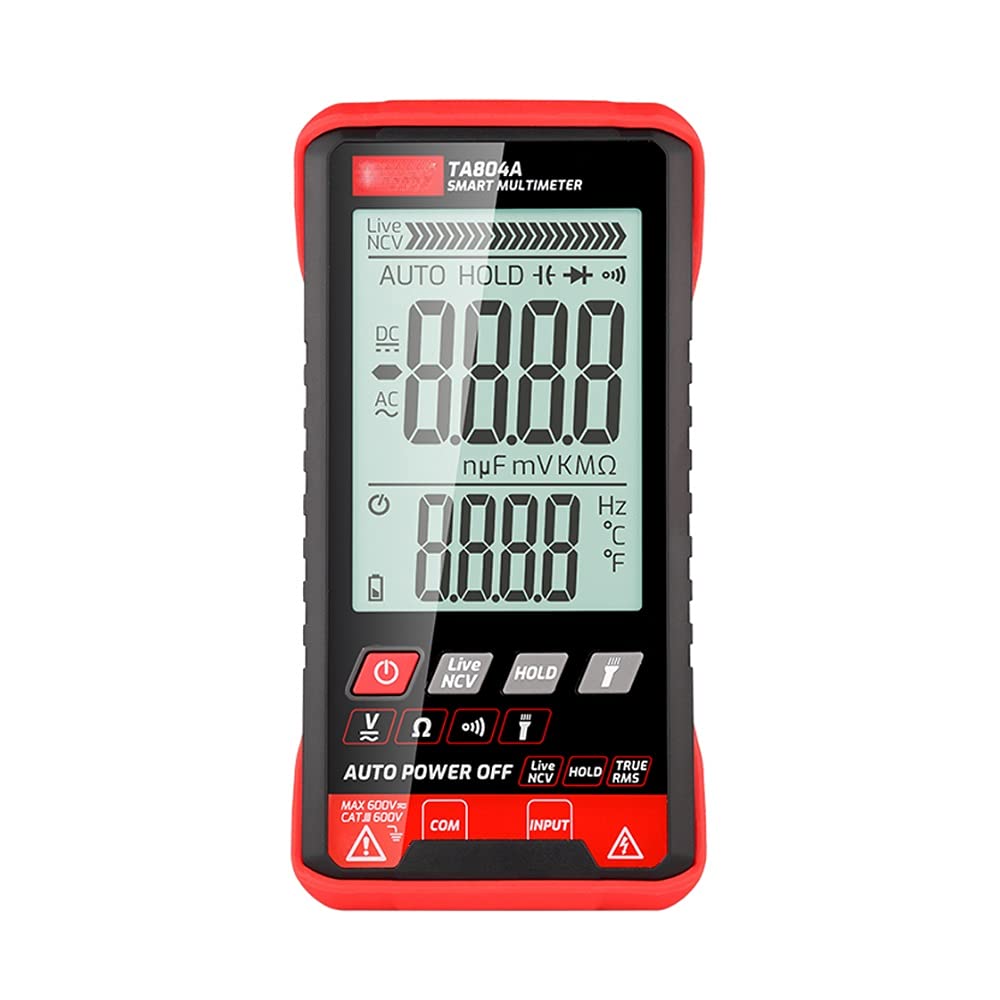 Digital Multimeter Professional Auto Tester True RMS Multimeter Thin Intelligent Voltage Meter