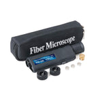 TCI Fiber Inspection Cleaning Tool Kit Including : Fiber Connector Microscope, Fiber Cleaner, Optic Power Meter,1mw VFL, Cleaning Wipes (TCI-8E Kit)