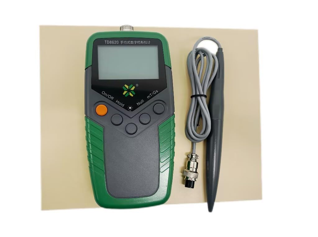 Gauss Meters Portable Tesla Meter for Measuring the Surface Flux Density of Permanent Magnet Materials with Measuring Range 0 to 2400 mT Minimum Resolution 10uT Accuracy ±5%
