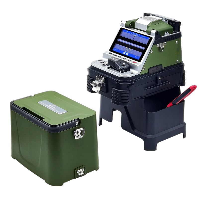 2025 New Model AI-30 Fusion Splicing Six Motor Core Alignment Fiber Fusion Splicer Automatic FTTH Fiber Optical Welding Splicing 5S Heating 15S for Trunk Line Construction,Splicing Projects