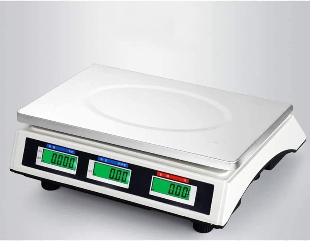Electronic Scales Electronic Digital Kitchen Scales Electronic Price Computing Scale 2 Units Conversion High Precision Digital Accurate Analytical Electronic Balance Laboratory Wei (B 30kg/1g)