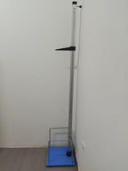 Aluminum Portable Stadiometer, Accurate Scale Height Measuring Tool 60–200 Cm Measuring Range, Easy Set Up Height Measurement for Home/Gym/Pediatric or Medical Offices