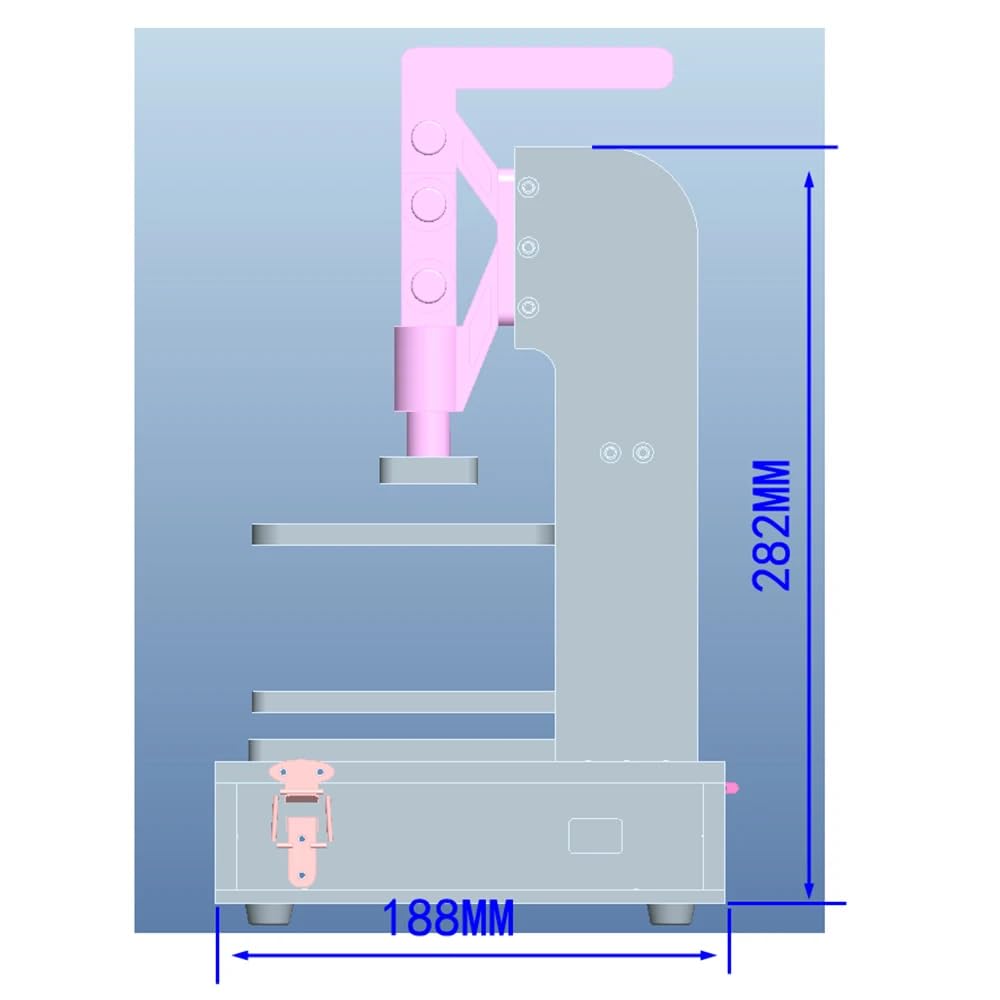 150x130MM PCB Universal Test Stand - PCBA Test Rack Embryo Frame with 4 Acrylic Boards, DIY Circuit Board Fixture Testing Jig for Electronic Component Testing & PCB Assembly Validation