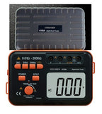 Victor 4105A High Accuracy Digital LCD Ground Earth Resistance Current 200V Tester Resistivity Tester Earth Electrical Meter 20Ω-2000Ω