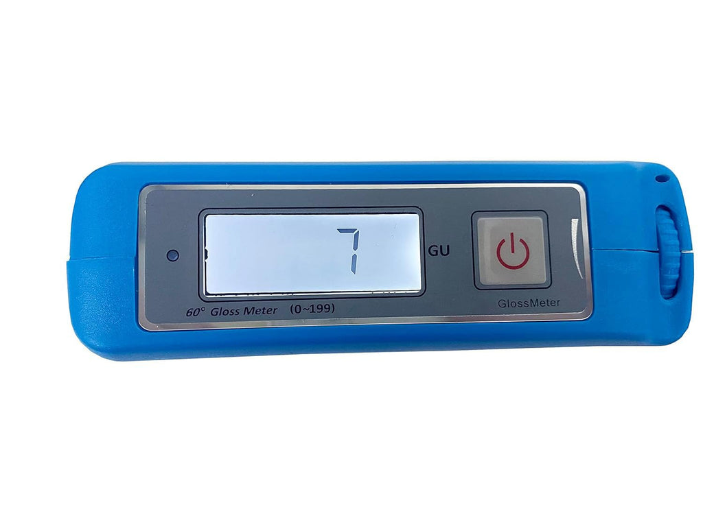 Gloss Meter Stone Surface Glossmeter Gloss Measurement Single Angle 60 Degree for Granite Marble Stone with Gloss Measuring Range 0 to 199GU Measuring Area 36×18mm