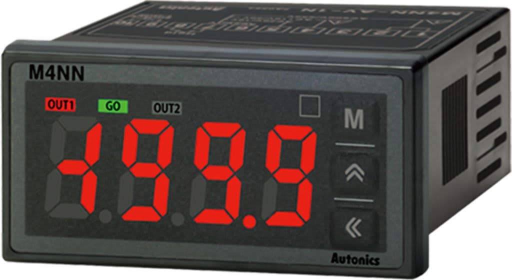 M4NN-AV-11 Compact Digital Panel Meters AC Volts, 1/32 DIN