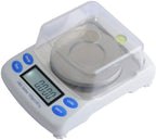 0.001G Precise Jewelry Diamond Scale Digital Electronic Lab Analysis Balance 6 Units with LCD Weight Carat Tare Funtion,100G/0.002G (50g/0.001g)