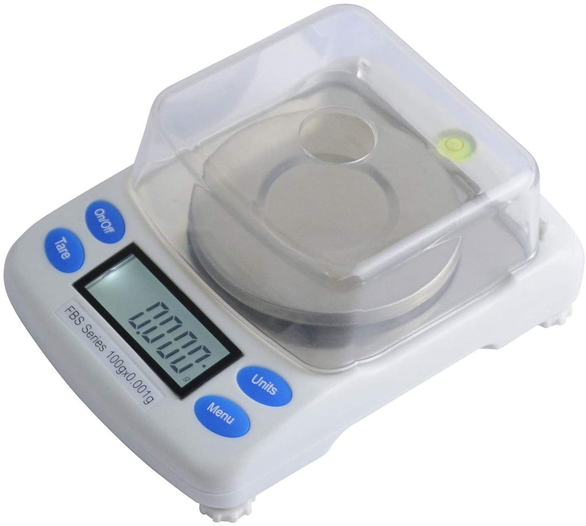 0.001G Precise Jewelry Diamond Scale Digital Electronic Lab Analysis Balance 6 Units with LCD Weight Carat Tare Funtion,100G/0.002G (50g/0.001g)