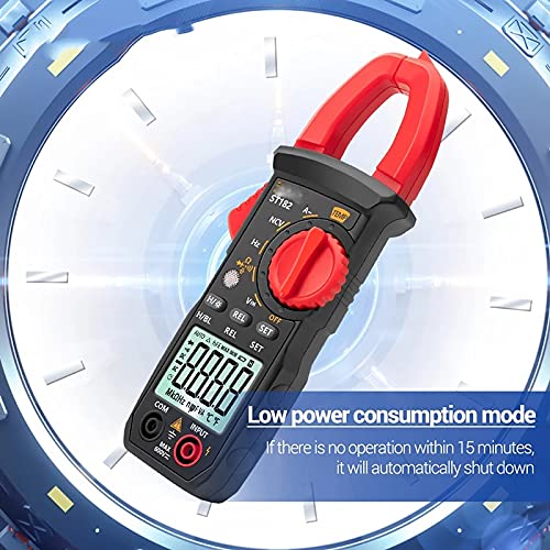 Flash Light Back Large Screen Clamp Multimeter Voltage Current Resistance Capacitance Tester Voltmeter