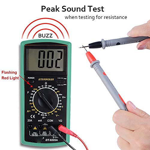 Professional Auto Tester multimeter Color Screen Ultrathin Intelligent Voltage Meter
