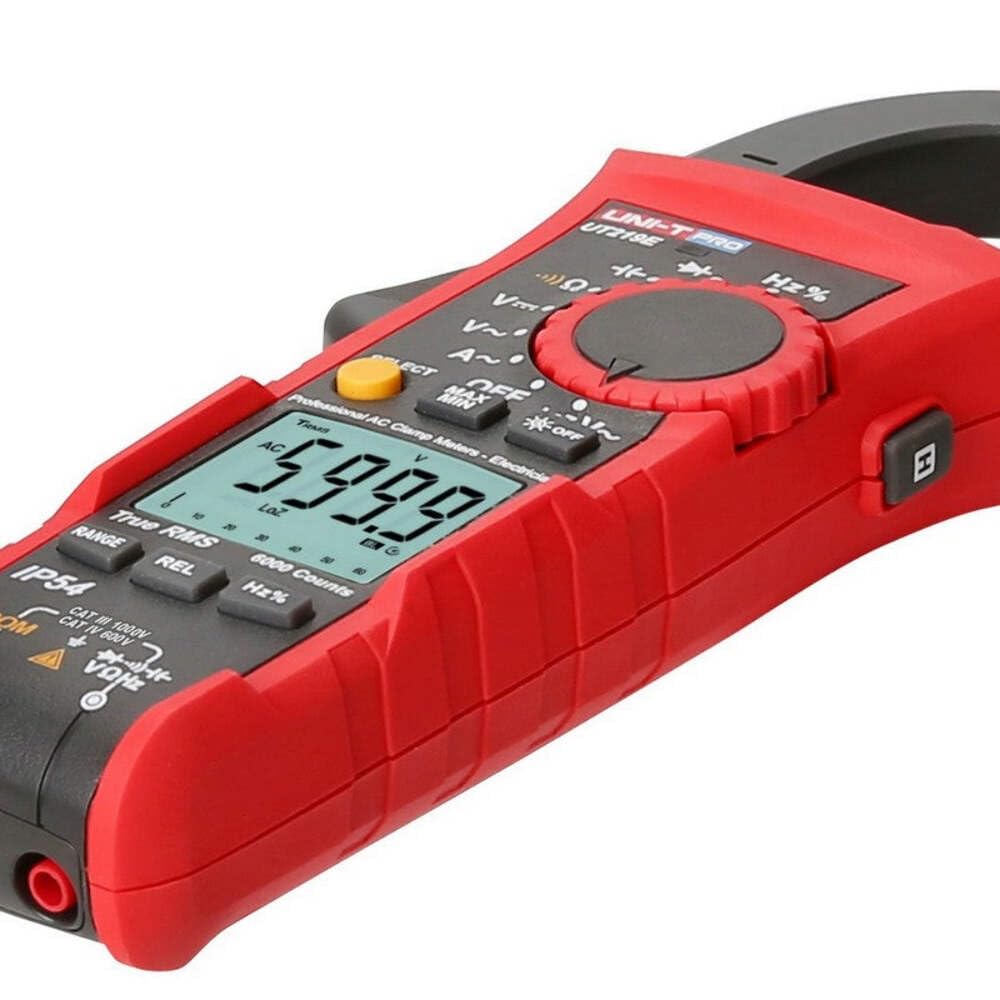UNI-T UT219E UT219M UT219DS Digital clamp Meter 600A True RMS for Professional Electricians,HVAC/R and Motor Service Technicians(UT219E)