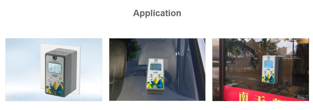 Digital Split Transmission Meter LS110A Window Tint Tester, U V 365nm, IR 940nm, Visible380-760nm, Grey