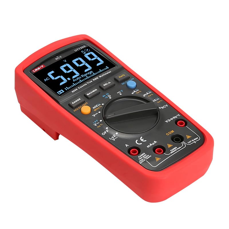 UNI-T UT139 Series True RMS Digital Multimeter MAX/MIN/REL Modes Auto/Manual Ranges Selectable (UT139S)