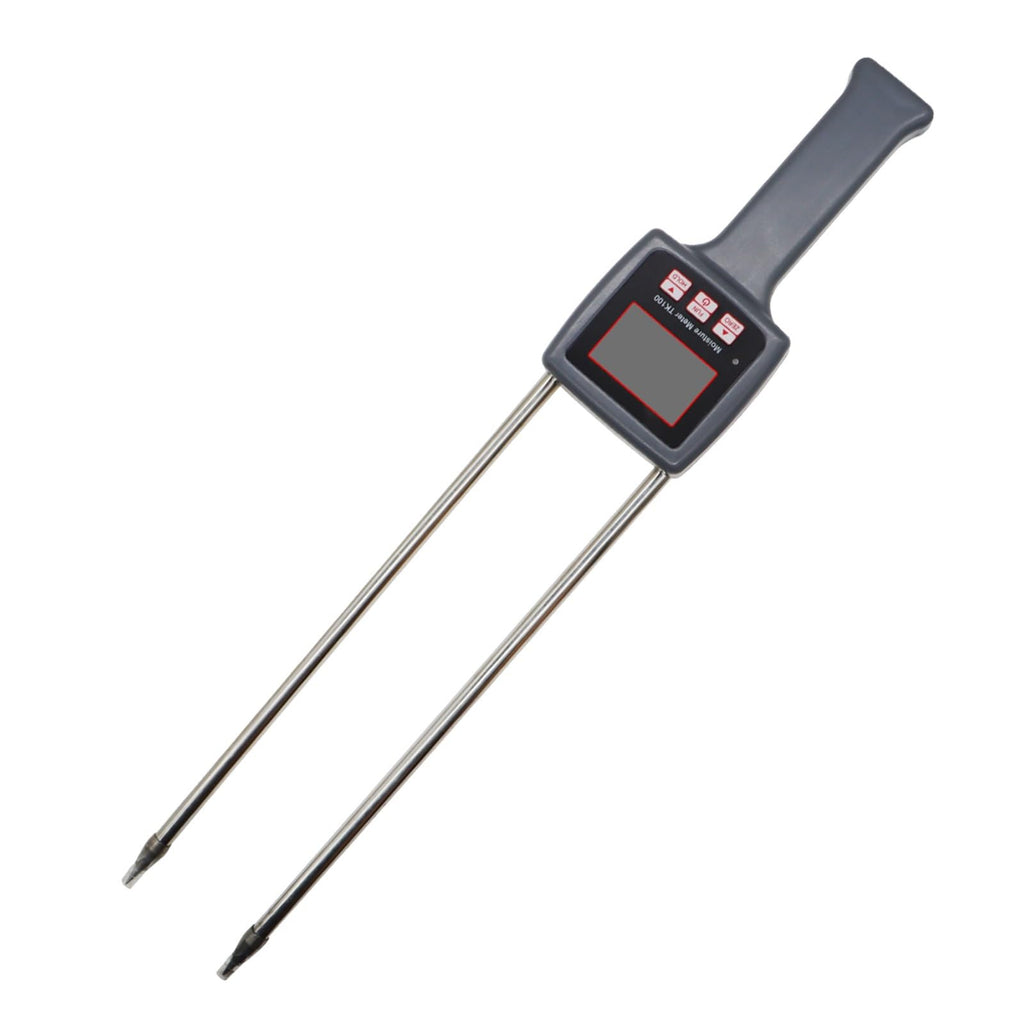 Moisture Meter TK100 Digital Grain Corn Rice Soybean Peanut Sorghum Soil Humidity Hygrometer Tester with Measuring Prob