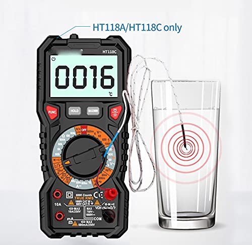 Digital Multimeter Auto Range 6000 Counts Professional High Precise Multimetro Testers