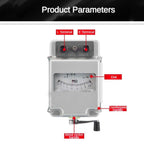 Megohmmeter, 2500V/2500MΩ Handheld Insulation Resistance Tester, Suitable for On-site Measurement of High Resistance