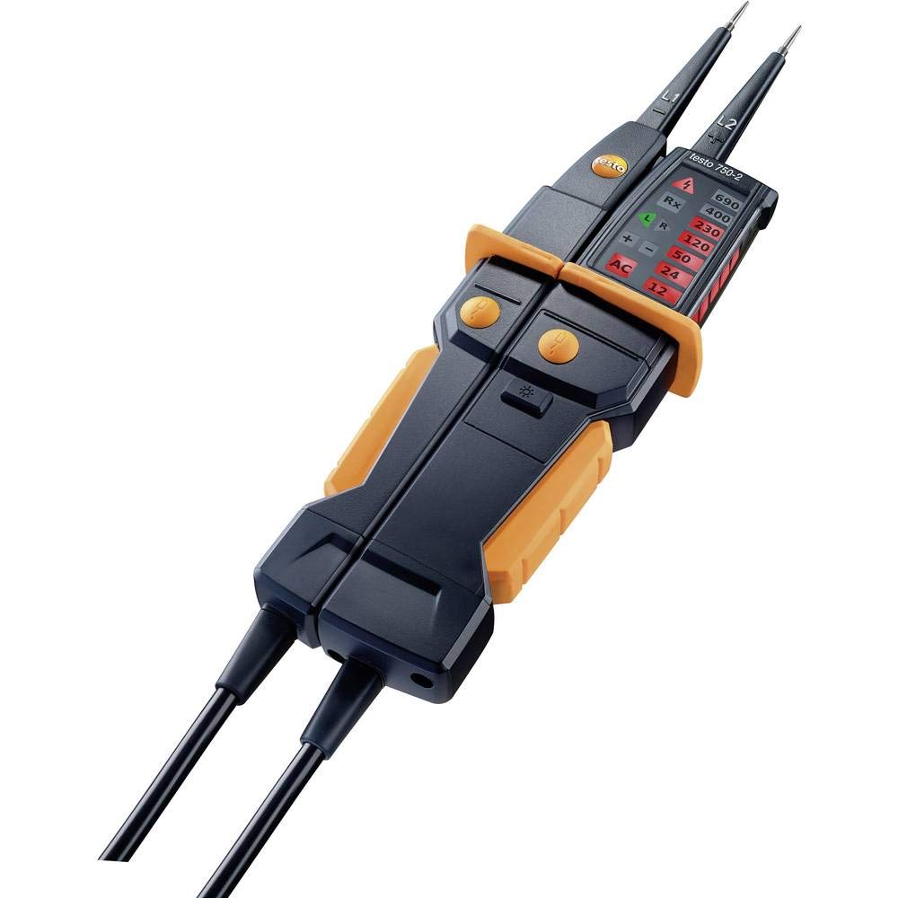 Testo 750-3 (0590 7503) Voltage Tester w/ 3-Digit LCD, GFCI Testing