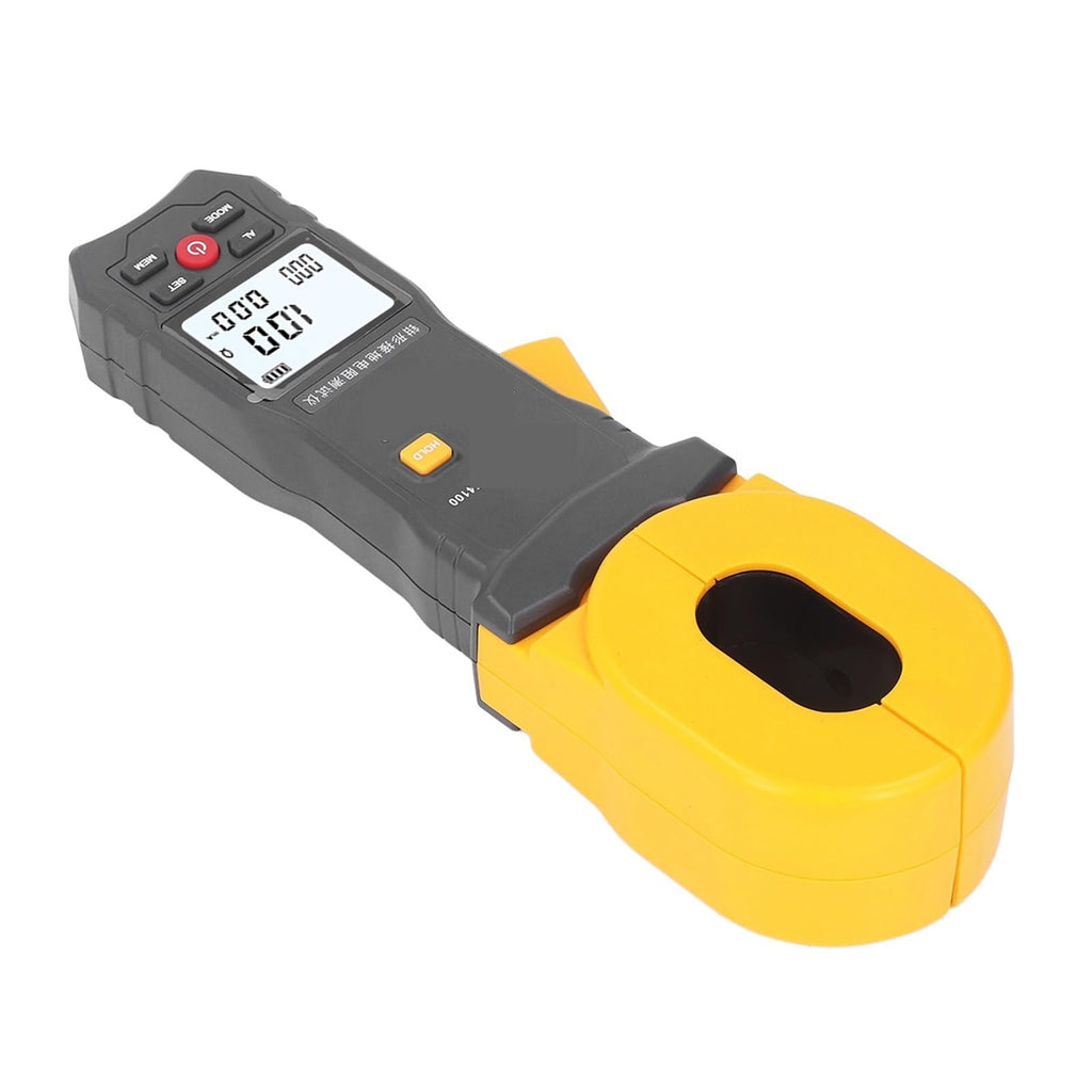 Resistance Tester LCD Digital Clamp Ground Meter Auto Power Off Earth Test for Weather