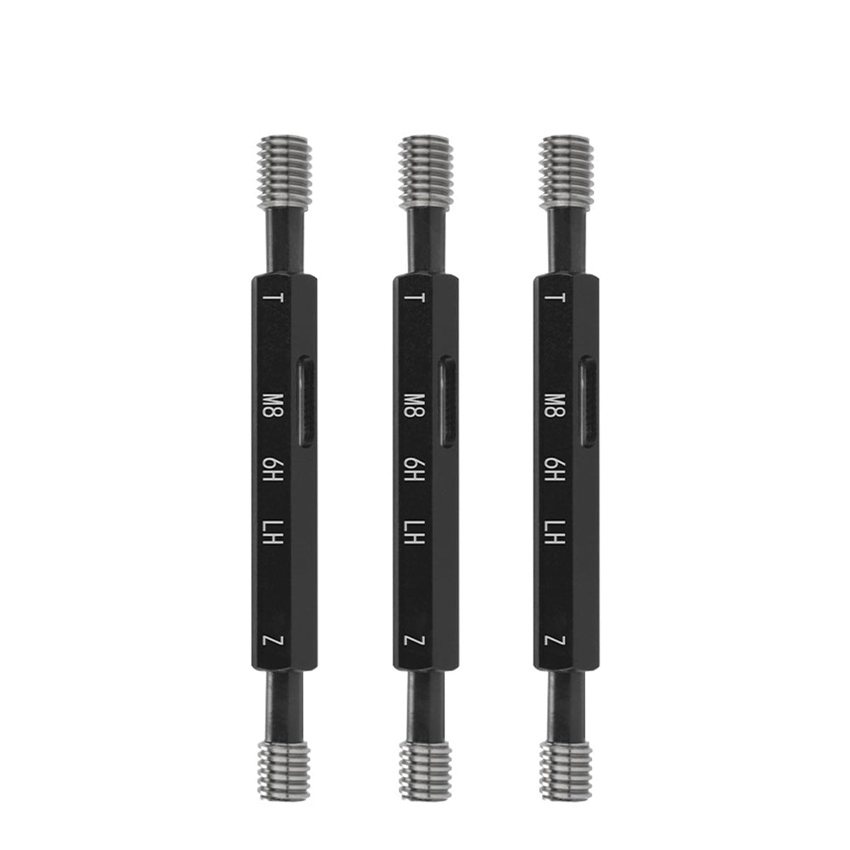 1 PCS 6H Left Hand M40-M47 Steel Mer-cury Gage Metric Fine Thread Plug Gauge X3.0/2.0/1.5/1.25/1.0/0.75(M45X3.0-6H LH)
