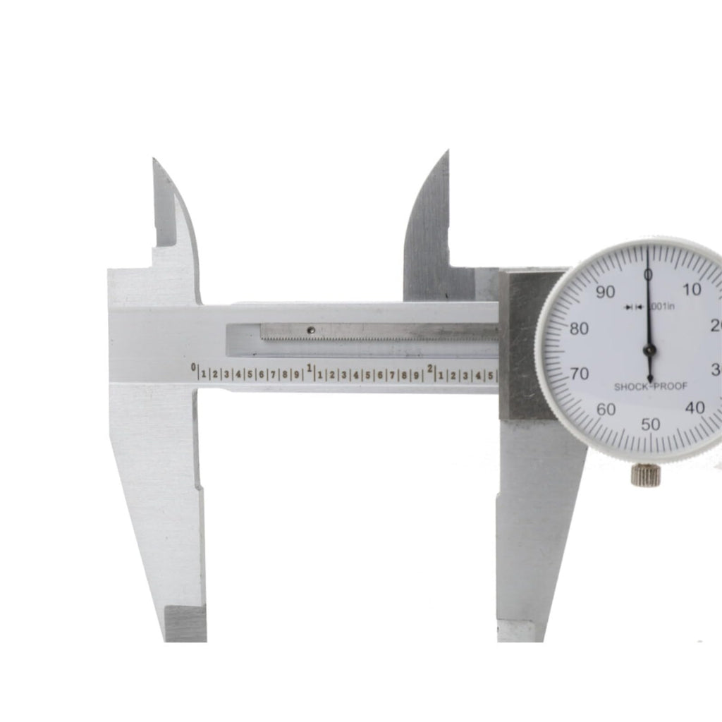 0-150mm Dial Caliper Stainless Steel Shockproof 0.001" Graduation