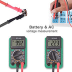 Digital Multimeter Auto Ranging AC/DC Voltage Meter Flash Light Large Screen Tester Professional